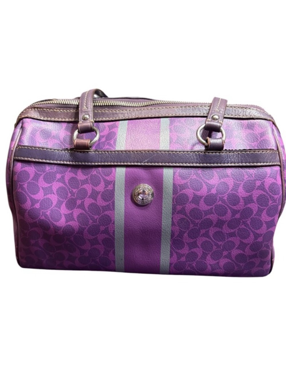 COACH REHAB BAG IN PURPLE